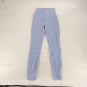 lululemon Light Blue High-Waisted Leggings 2